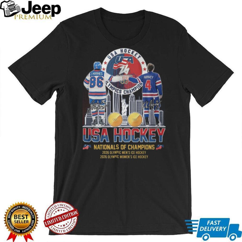 Team USA Hockey Nationals of Champions 2026 Gold Medalist T Shirt