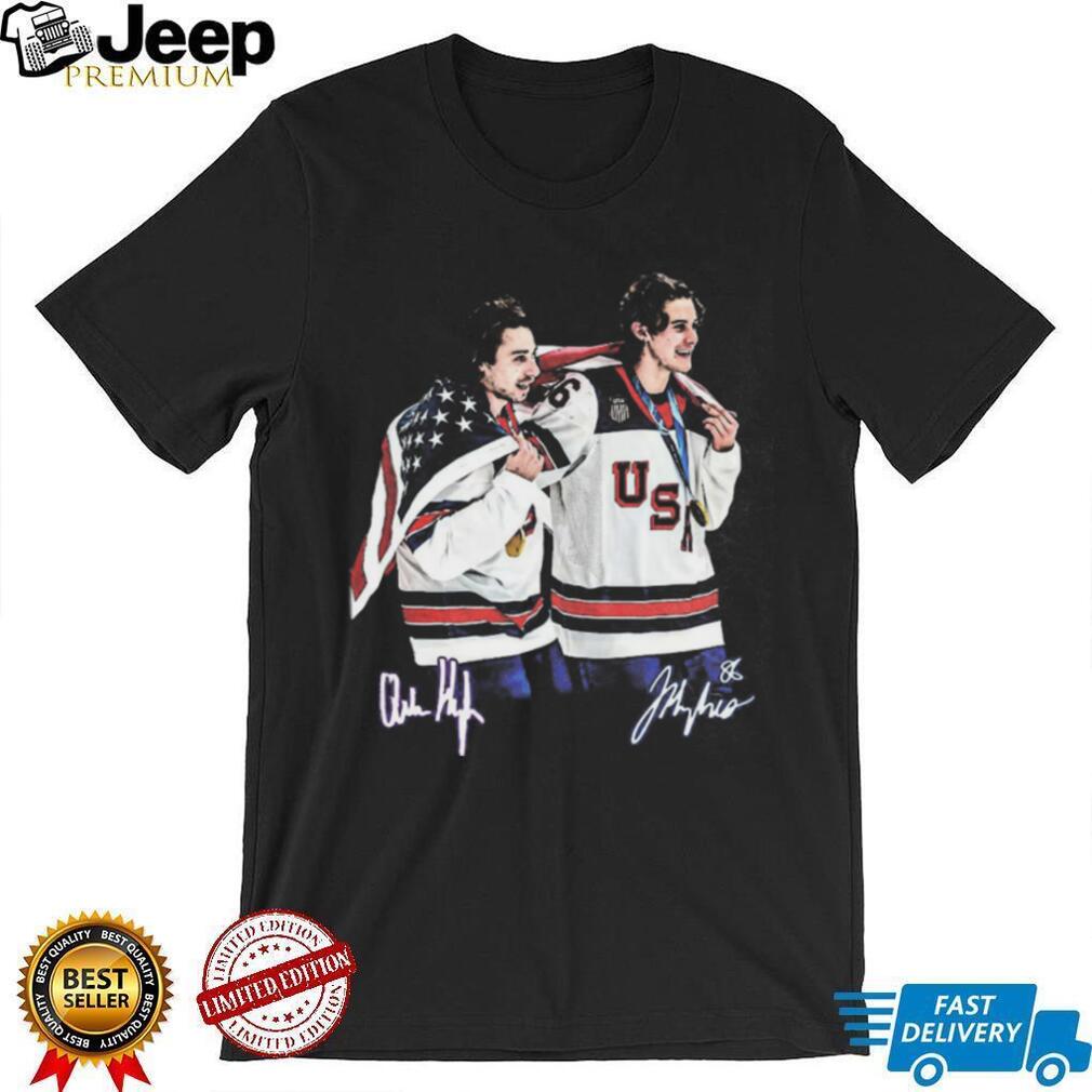 Team USA Hockey Olympic Gold Medalists Signature Graphic T Shirt