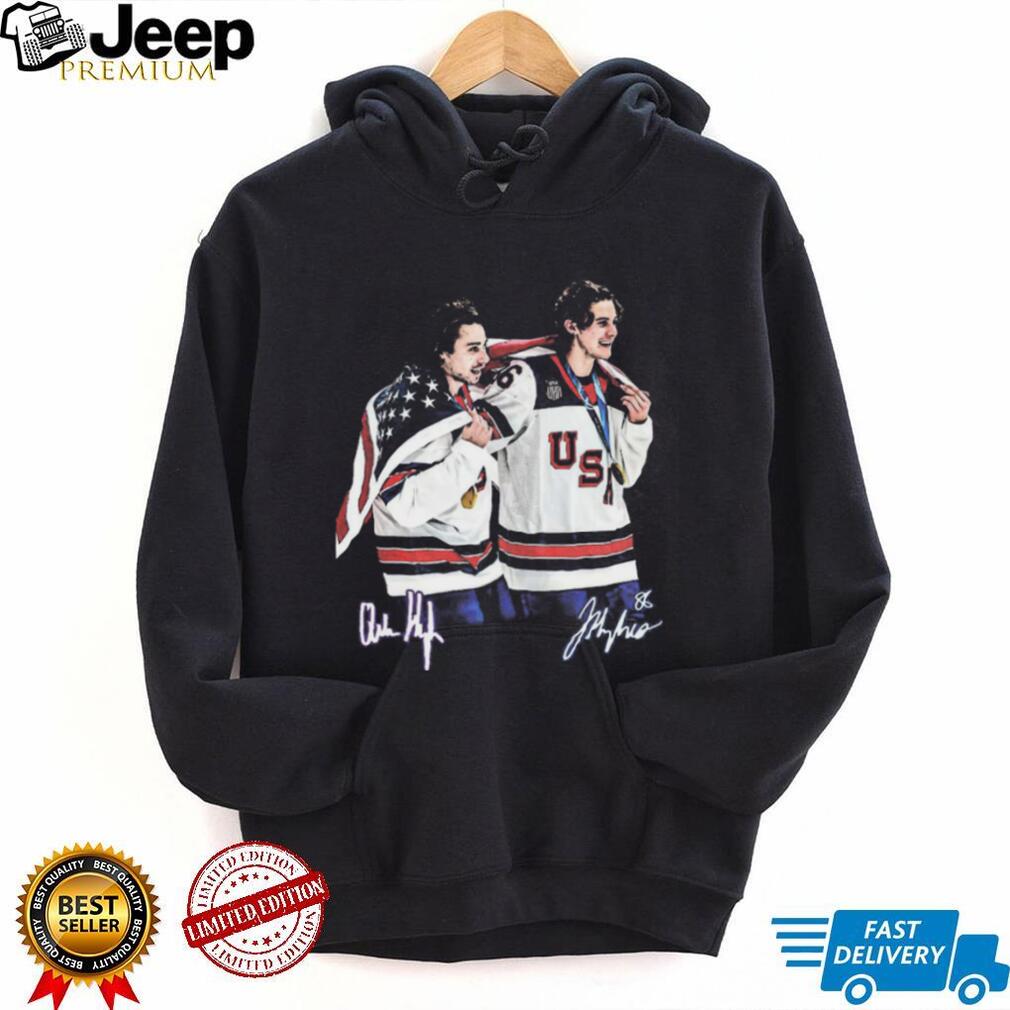 Team USA Hockey Olympic Gold Medalists Signature Graphic T Shirt