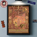 Tedeschi Trucks Band Alpharetta Georgia 2026 Gig Poster At Ameris Bank Amphitheatre On April 28 2026 Home Decor Poster Canvas
