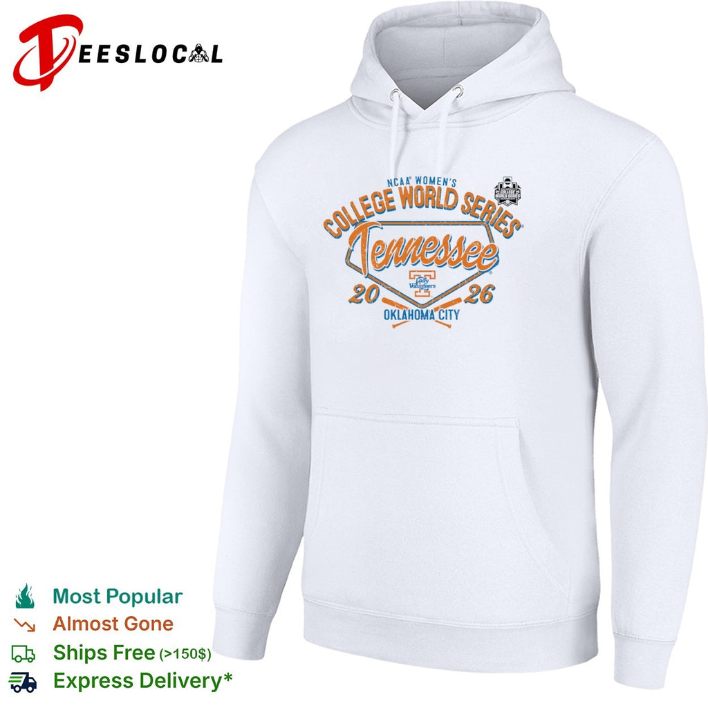 Tennessee Lady Volunteers NCAA College World Series 2026 Oklahoma City Logo shirt