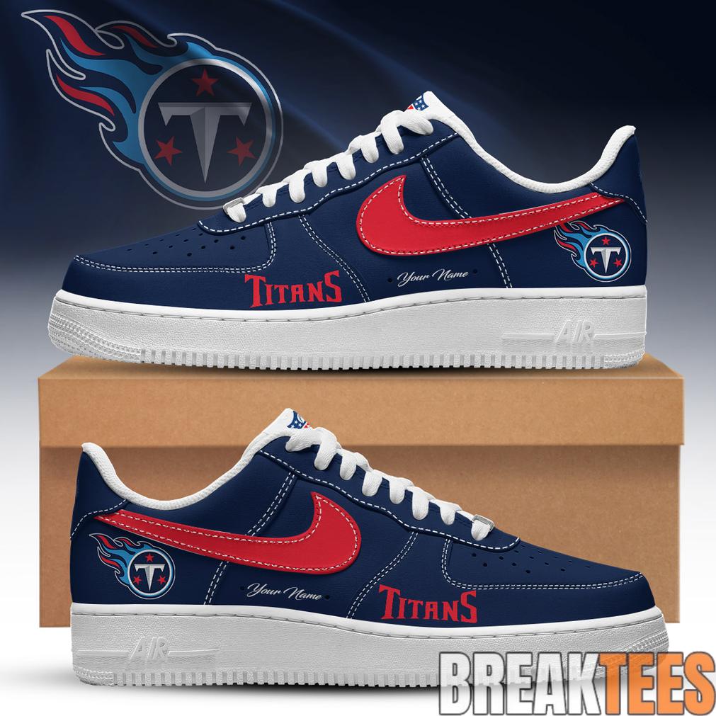 Tennessee Titans Special Heritage 2026 Custom AF1 Sneaker