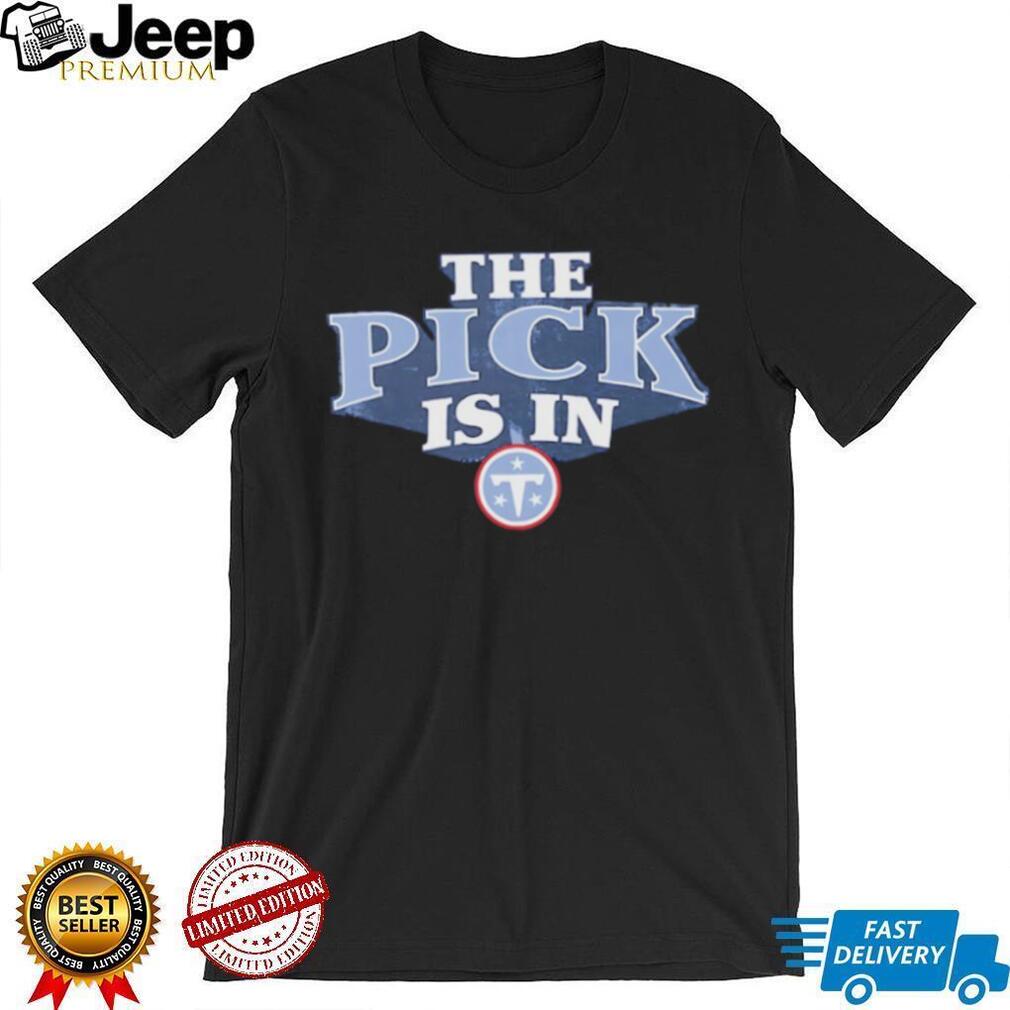 Tennessee Titans The Pick Is In Graphic T Shirt