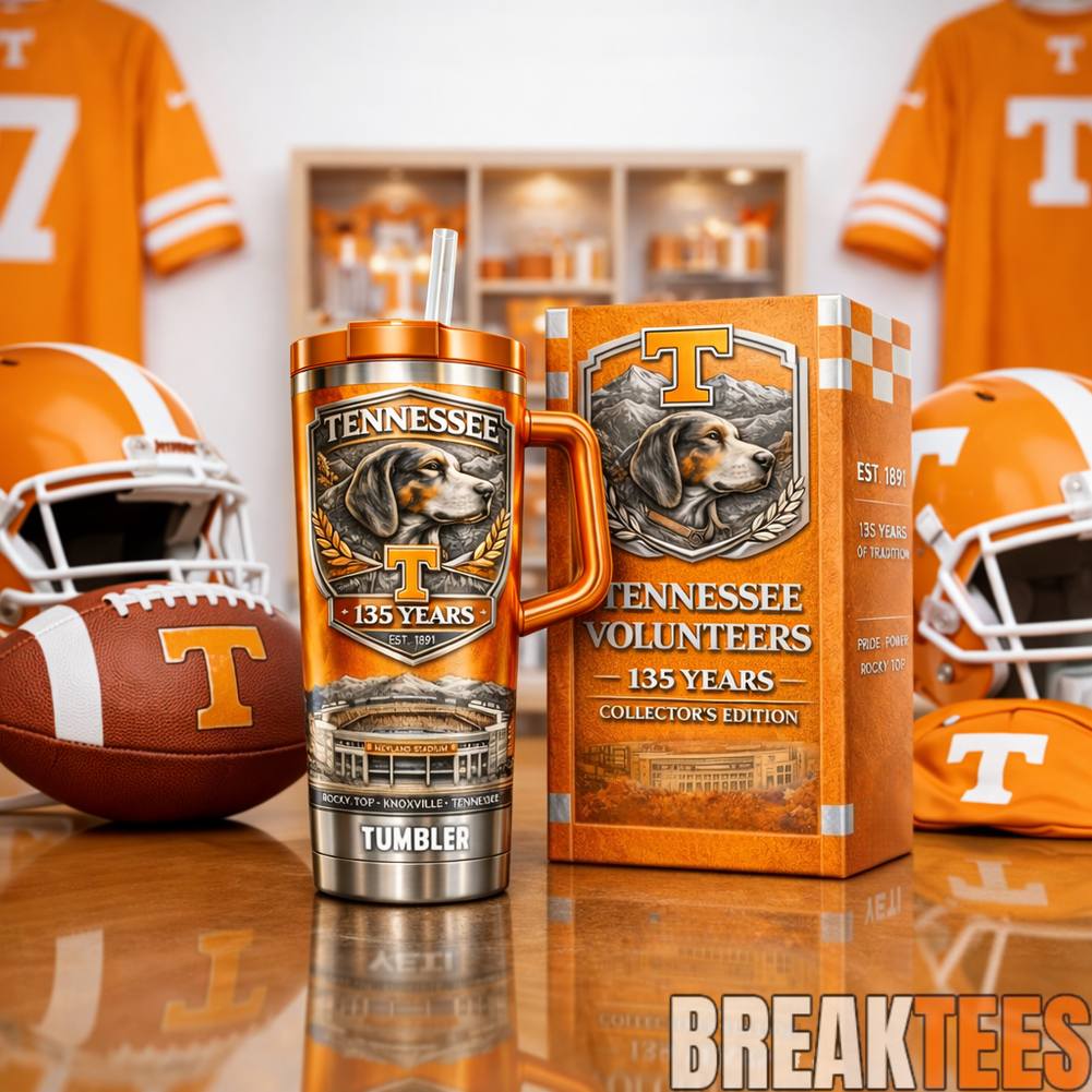 Tennessee Volunteers 135 Years Collector’s Edition Tumbler