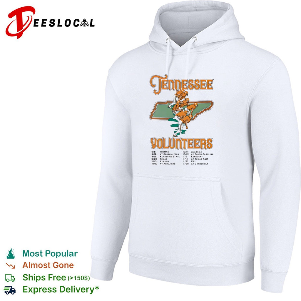 Tennessee Volunteers 2020 Schedule Furman Georgia Tech Kennesaw State Texas shirt