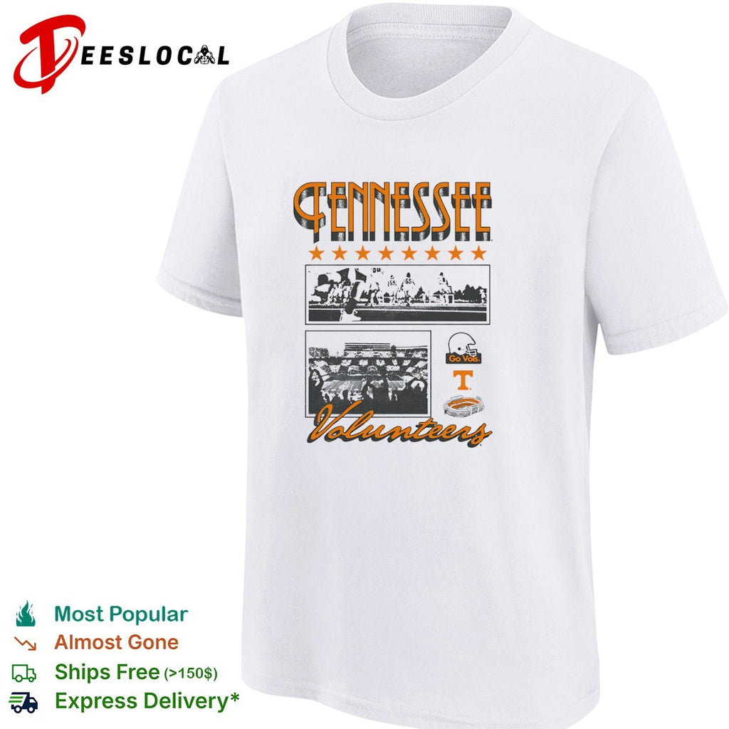 Tennessee Volunteers Football Go Vols Stadium Helmet shirt