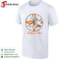 Tennessee Volunteers Tailgate Time Clock Logo NCAA Football Sport Shirt