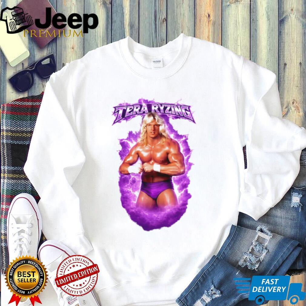 Tera Ryzing Pro Wrestling graphic shirt