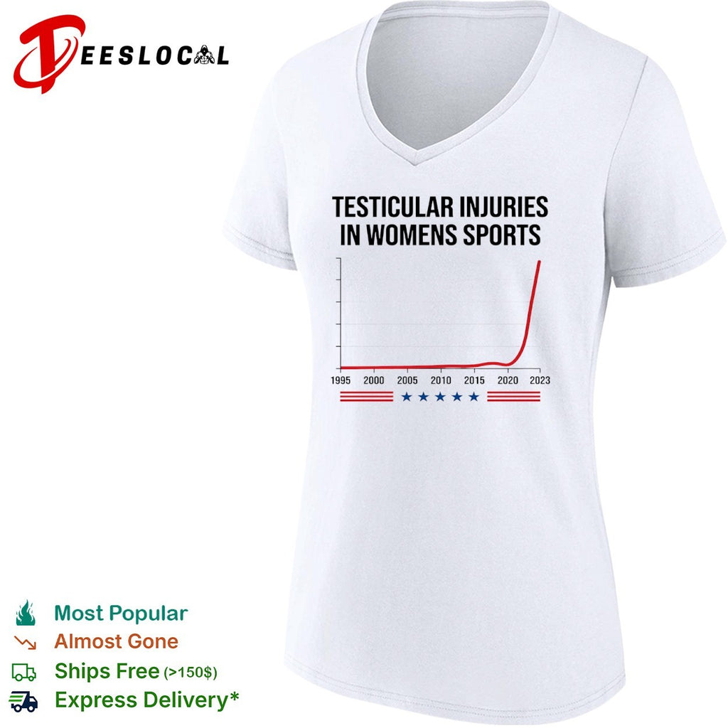 Testicular injuries in sports chart shirt