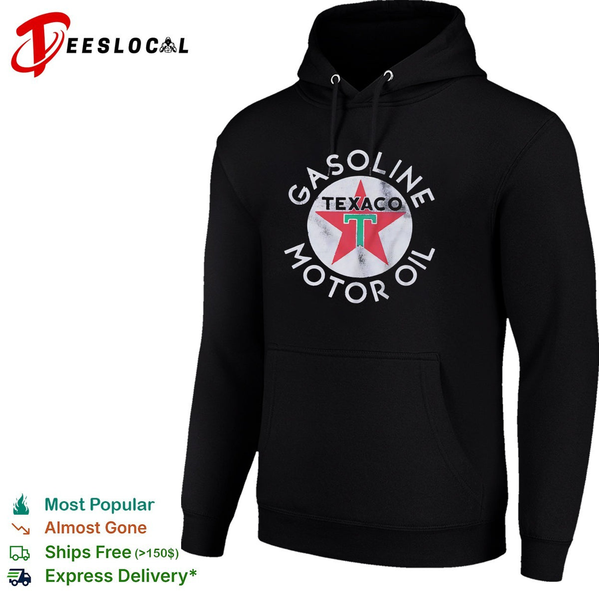 Texaco gasoline motor oil logo classic brand retro automotive branding shirt