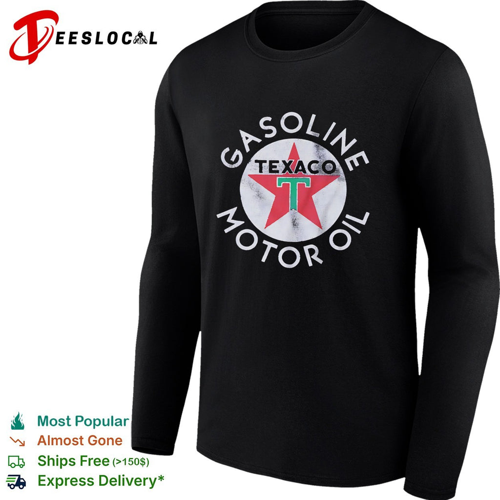 Texaco gasoline motor oil logo classic brand retro automotive branding shirt