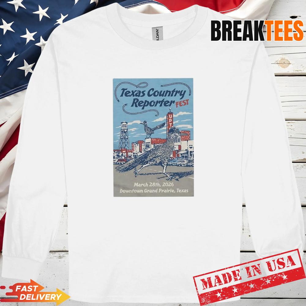 Texas Country Reporter Fest 2026 Poster Shirt
