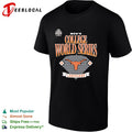 Texas Longhorns 2026 Men’s College World Series Omaha NCAA Baseball Logo Team shirt