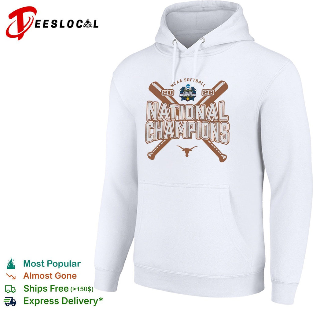 Texas Longhorns 2026 NCAA Softball National Champions 2026 College World Series shirt