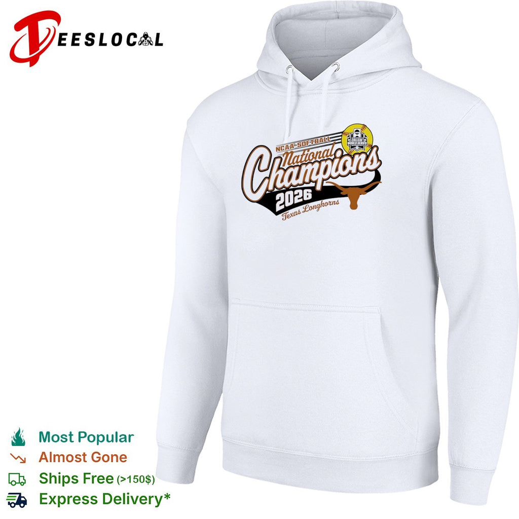 Texas Longhorns 2026 NCAA Softball National Champions Oklahoma City shirt