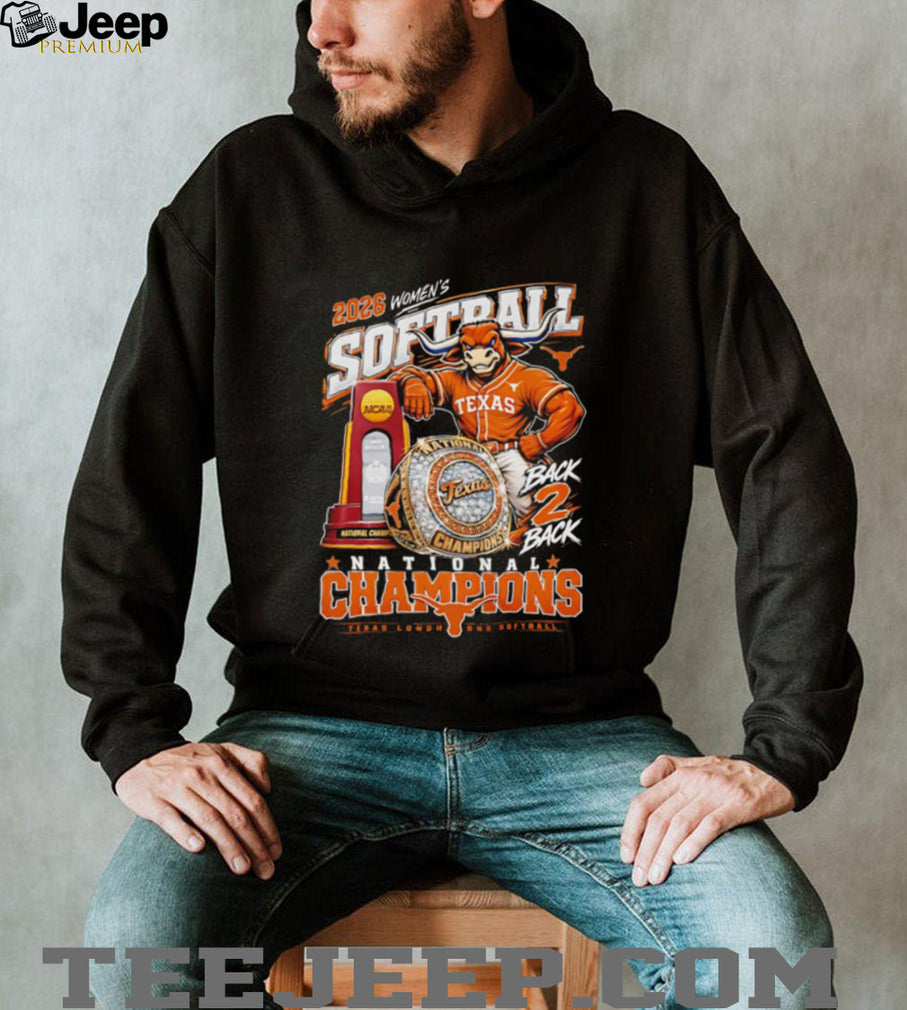 Texas Longhorns 2026 Women’s Softball National Champions mascot shirt