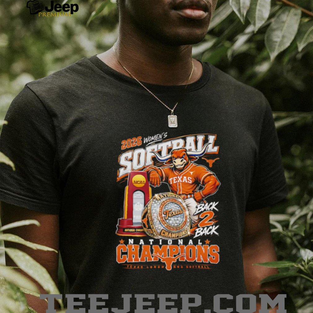 Texas Longhorns 2026 Women’s Softball National Champions mascot shirt