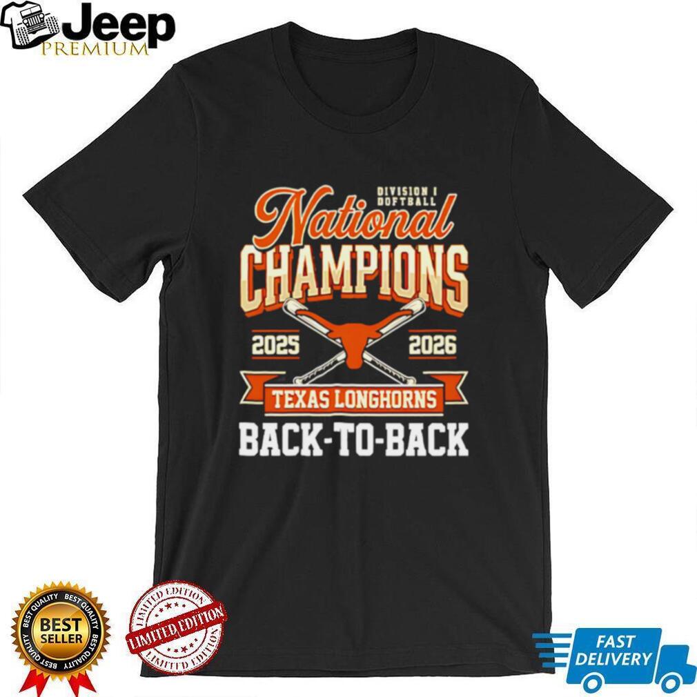 Texas Longhorns Division I Softball National Champions 2025 2026 Shirt