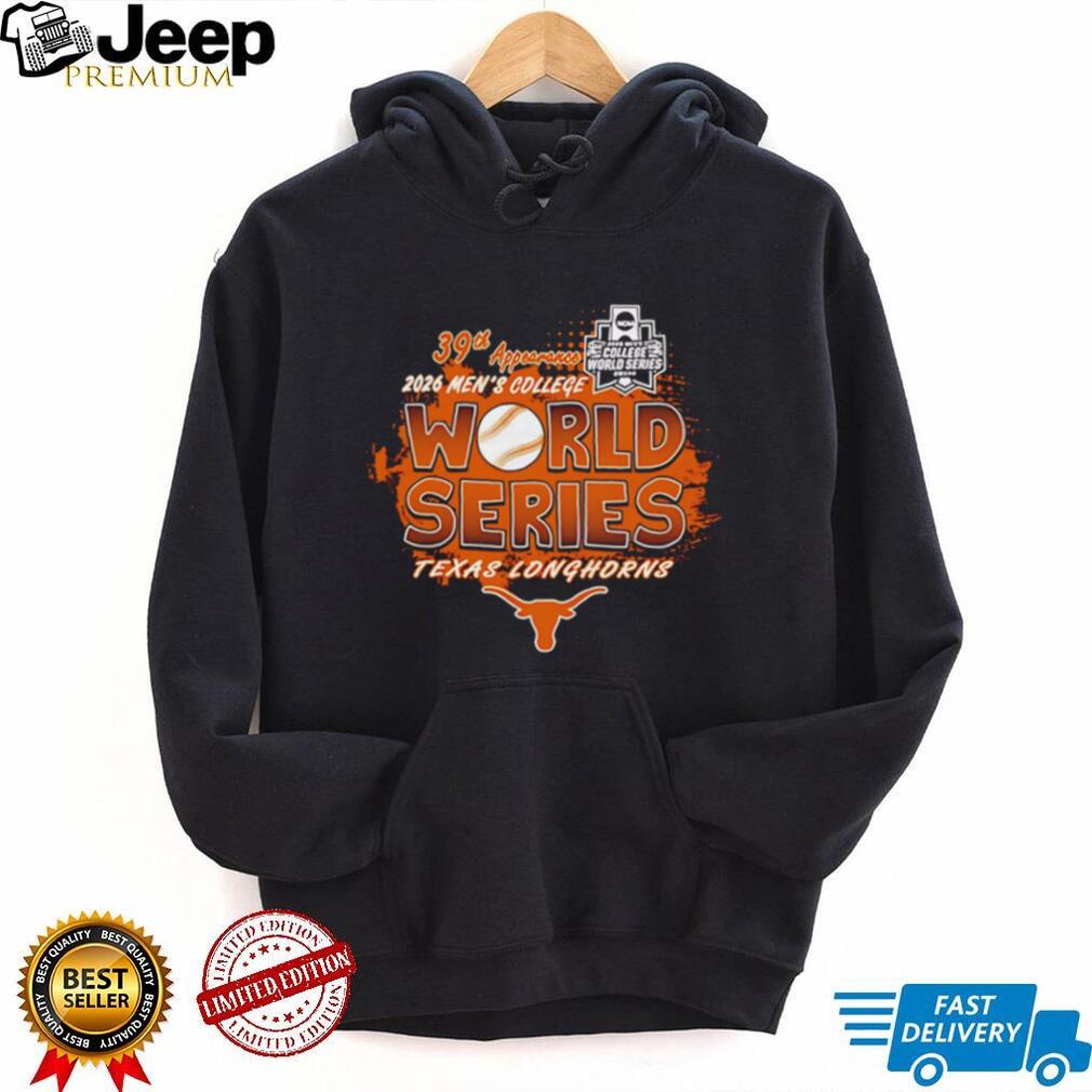 Texas Longhorns Men’s Baseball 2026 College World Series Bound shirt