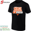 Texas Longhorns NCAA College World Series 2026 logo shirt