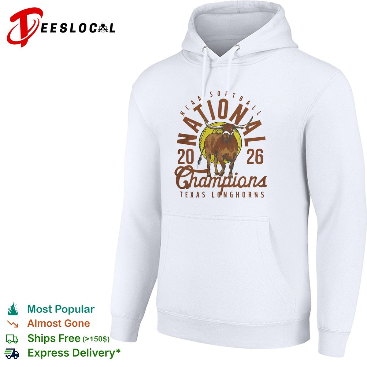 Texas Longhorns NCAA Softball 2026 National Champions shirt