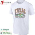 Texas Longhorns NCAA mens College World Series steer head 2026 Charles Schwab Field Omaha shirt