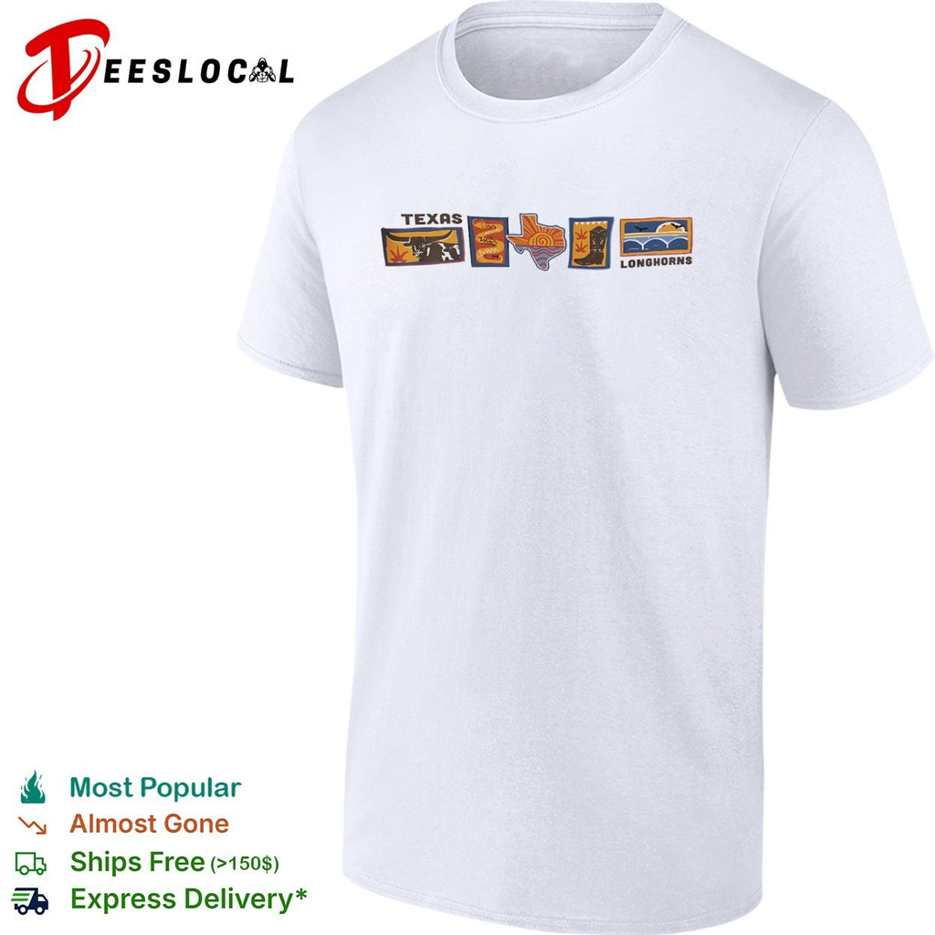 Texas Longhorns University of Texas Southwestern Sun Boot Bats Bridge shirt