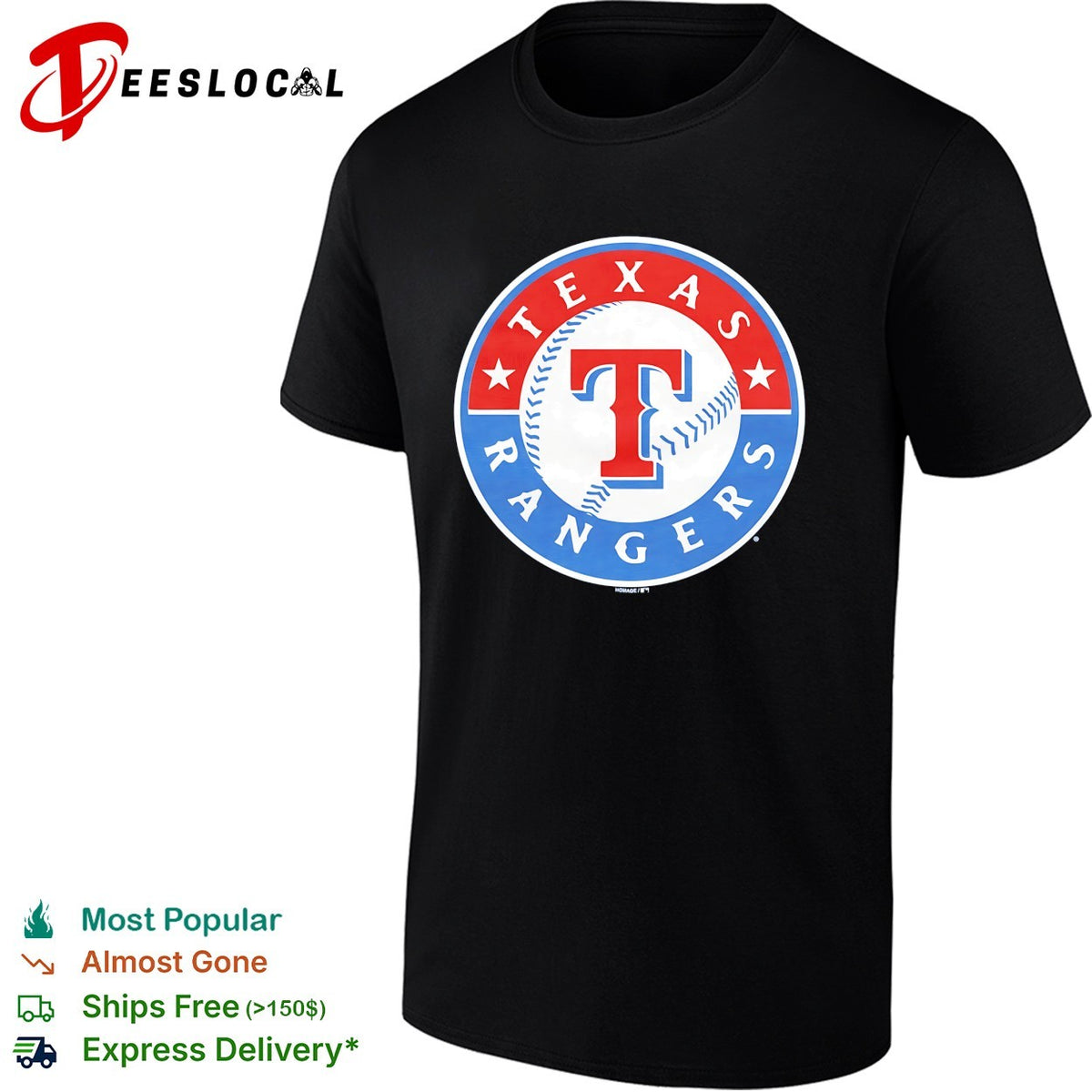 Texas Rangers classic circle baseball globe logo vintage shirt