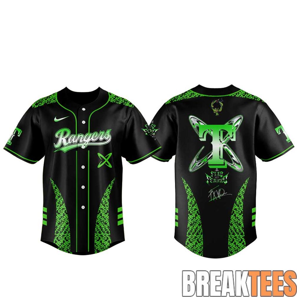 Texas Rangers x Feid vs Ferxx ‘The one-on-one of the year’ FALXO TOUR Jersey