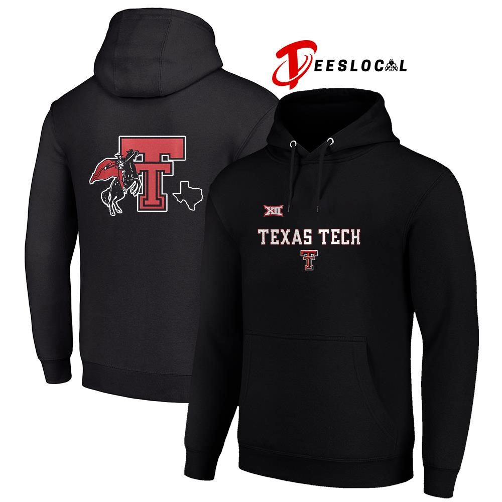 Texas Tech Red Raiders new look in 2026 statue logo shirt
