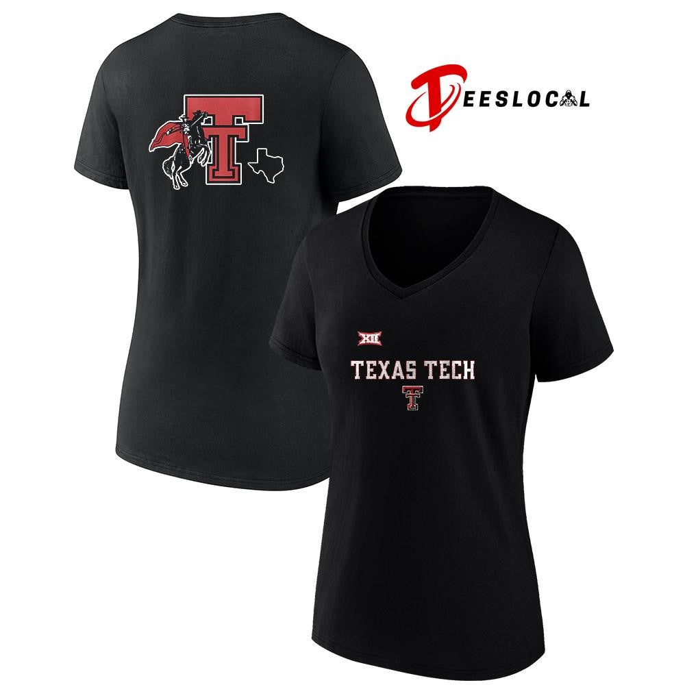 Texas Tech Red Raiders new look in 2026 statue logo shirt