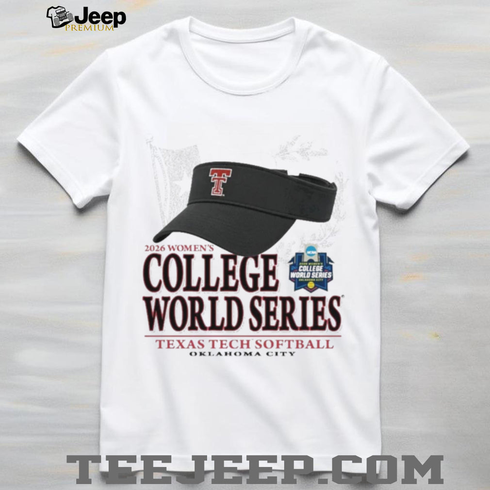 Texas Tech Softball 2026 WCWS Rally Caps White T Shirt