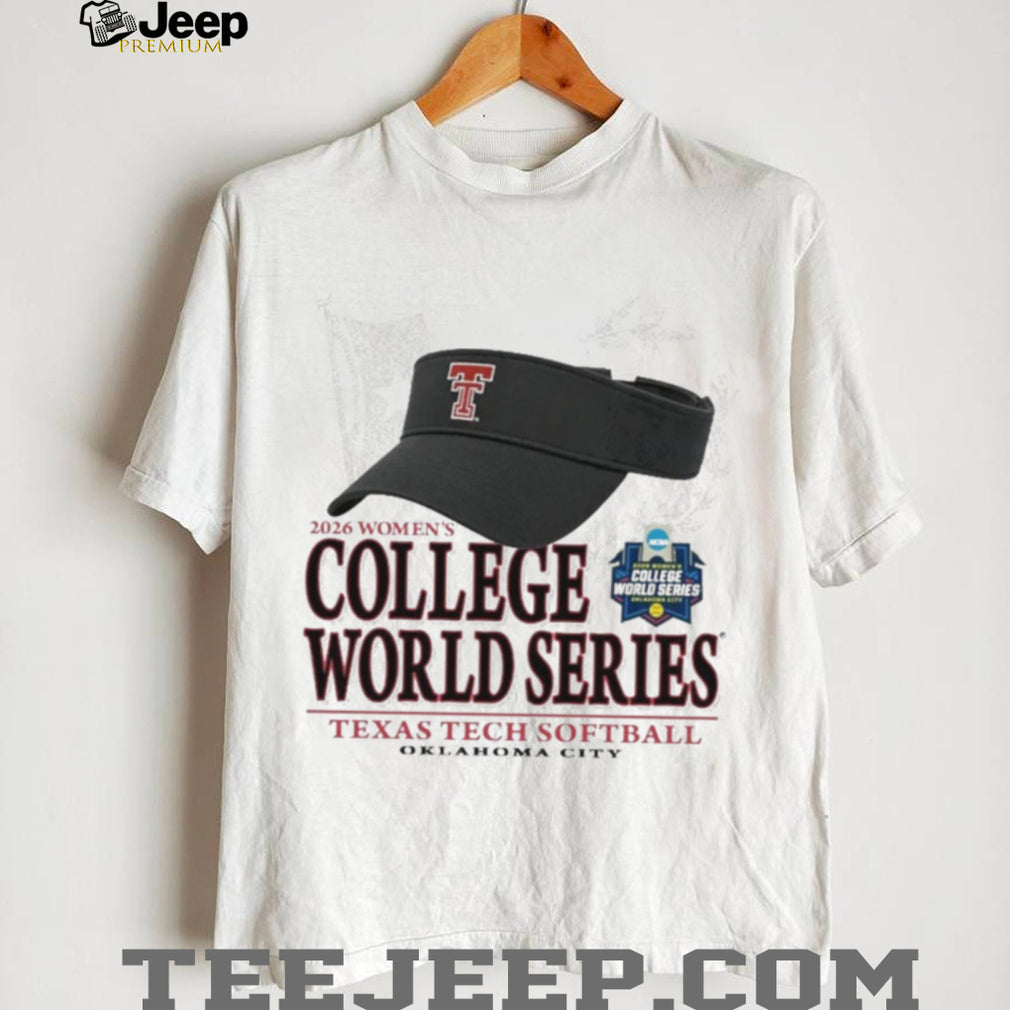 Texas Tech Softball 2026 WCWS Rally Caps White T Shirt