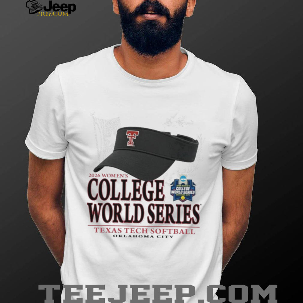 Texas Tech Softball 2026 WCWS Rally Caps White T Shirt