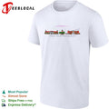 Texas Tech University campus buildings illustration poster shirt