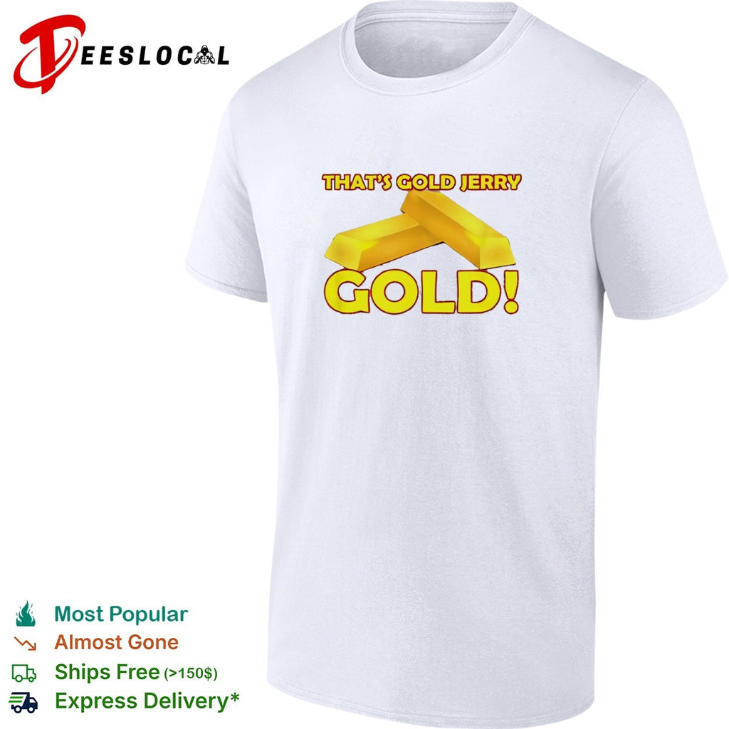 That is gold Jerry gold Seinfeld shirt