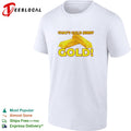 That is gold Jerry gold Seinfeld shirt