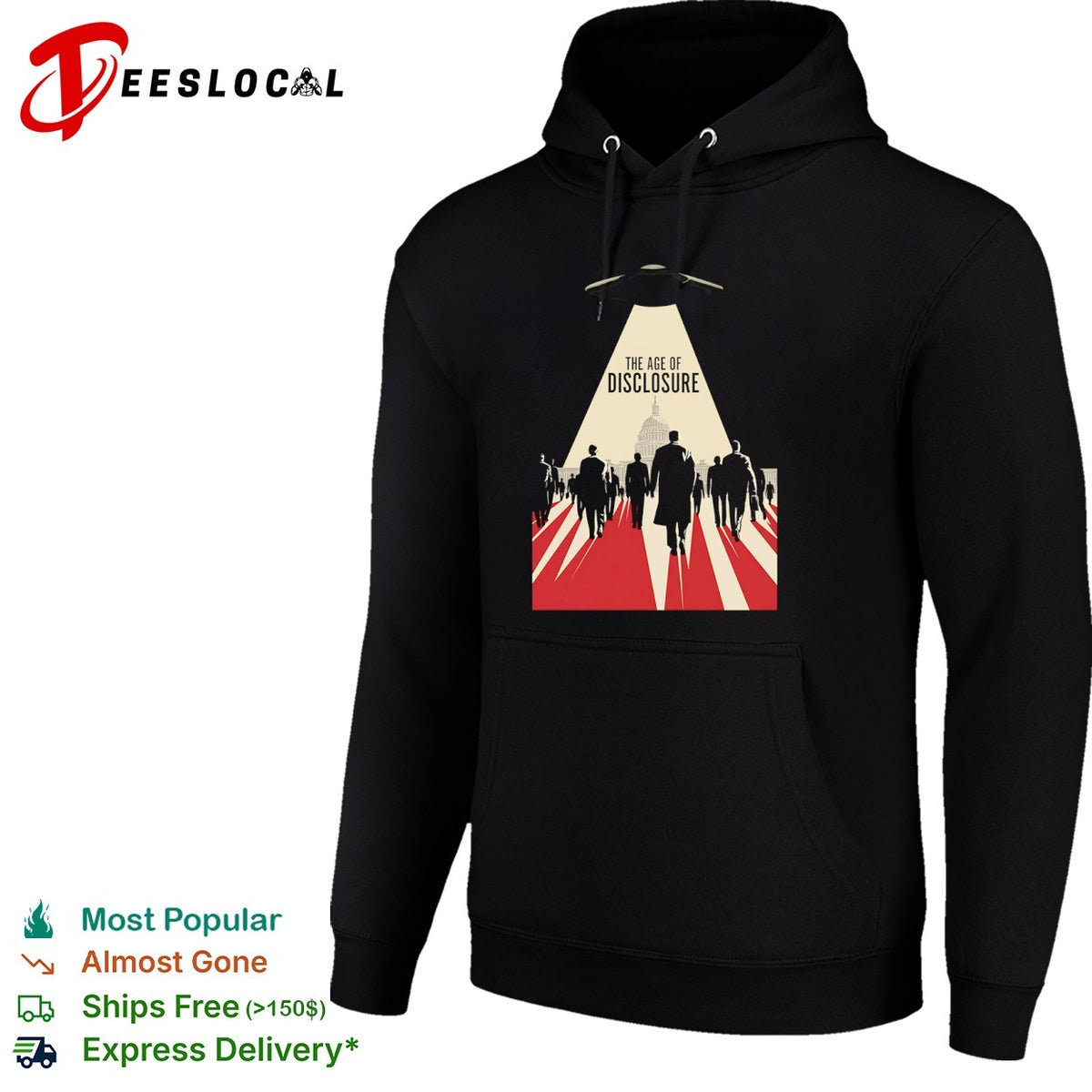 The Age of Disclosure UFO Alien shirt