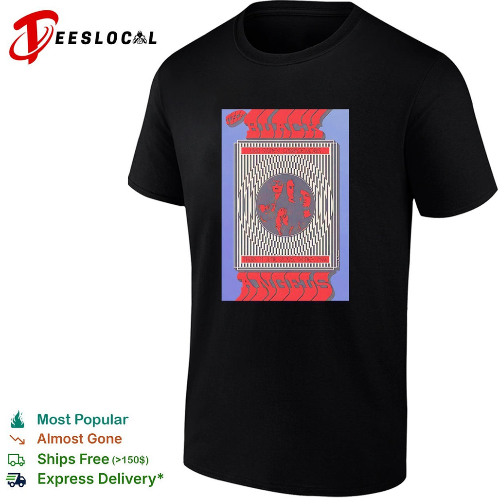 The Black Angels psychedelic concert poster art shirt