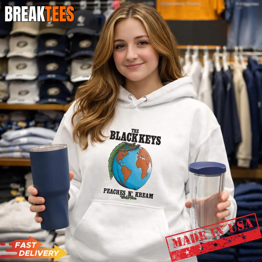 The Black Keys Peaches N’ Kream World Tour 2026 T-Shirt