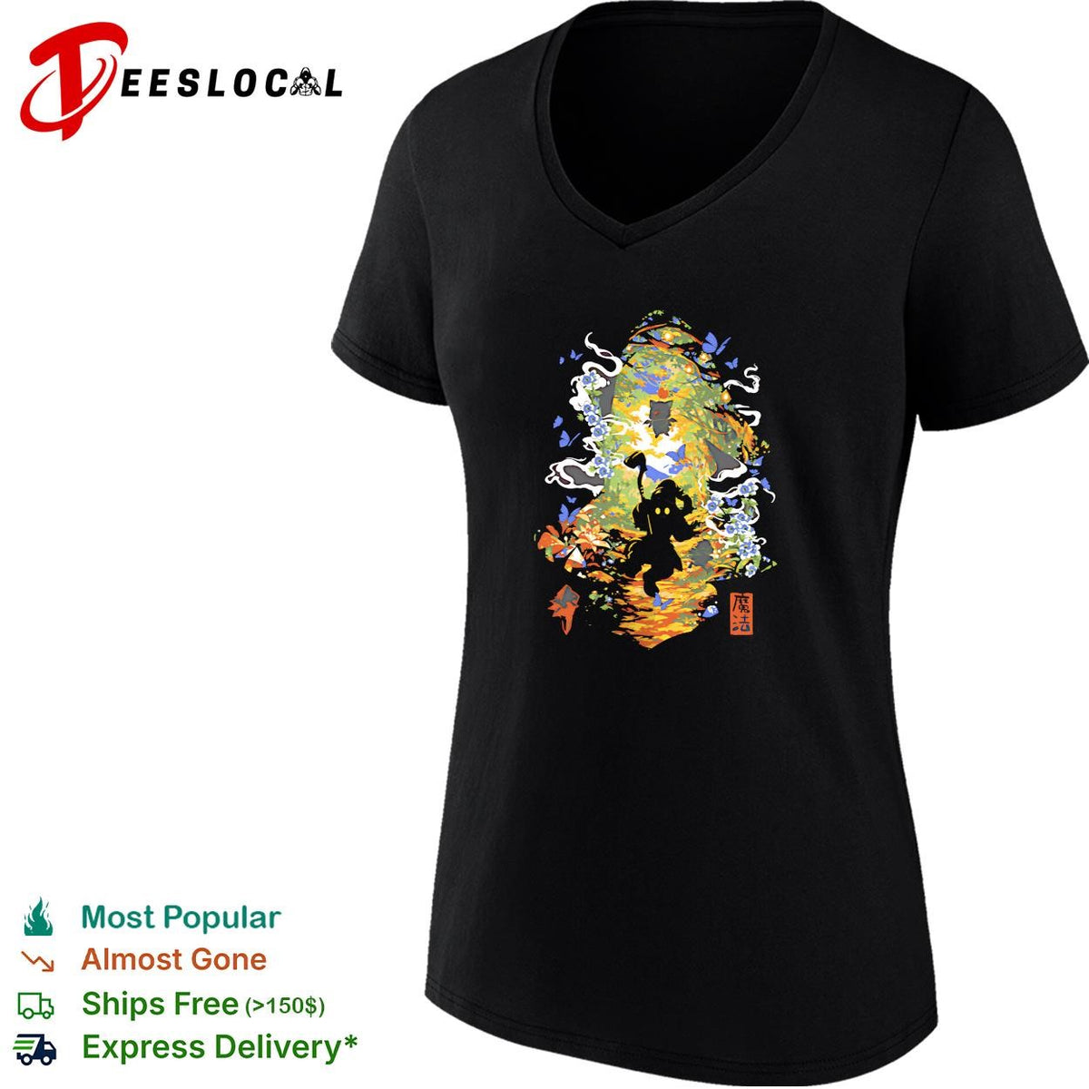 The Black Mage of Dali Vivi Ornitier from Final Fantasy shirt
