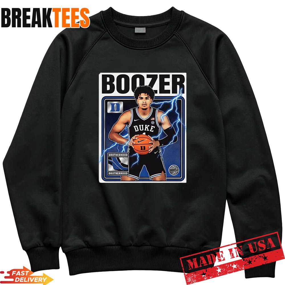 The Boozer Blueprint Duke Blue Devil Lightning T-Shirt