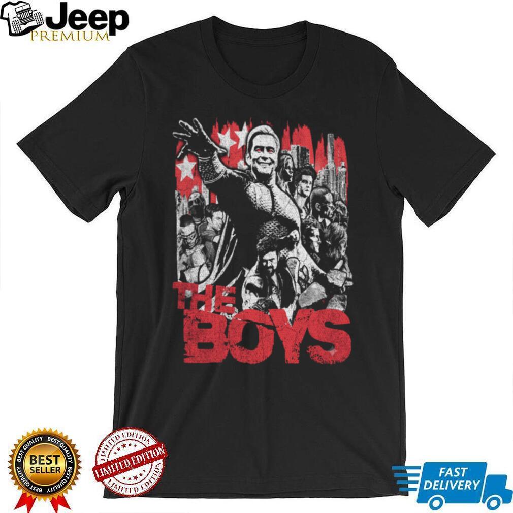 The Boys Homelander Patriotic Gritty TV Show T Shirt