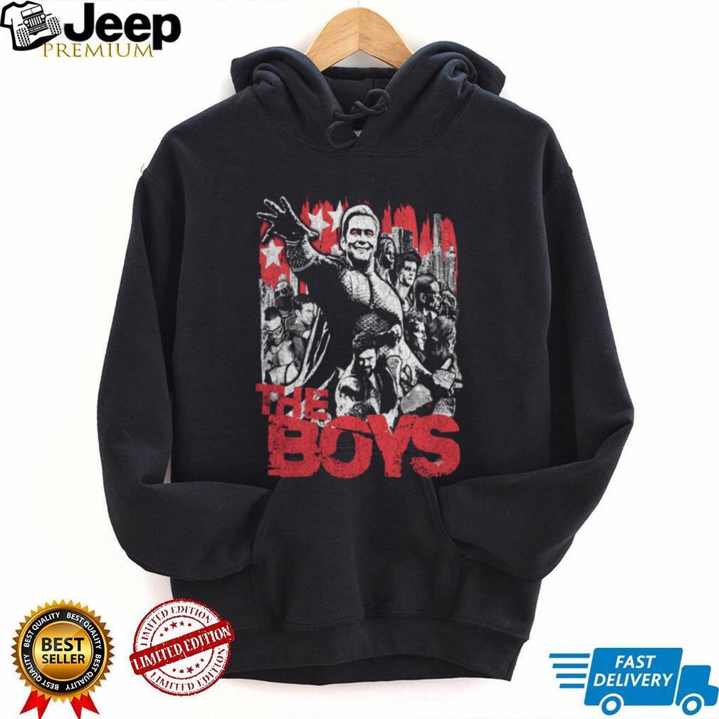 The Boys Homelander Patriotic Gritty TV Show T Shirt