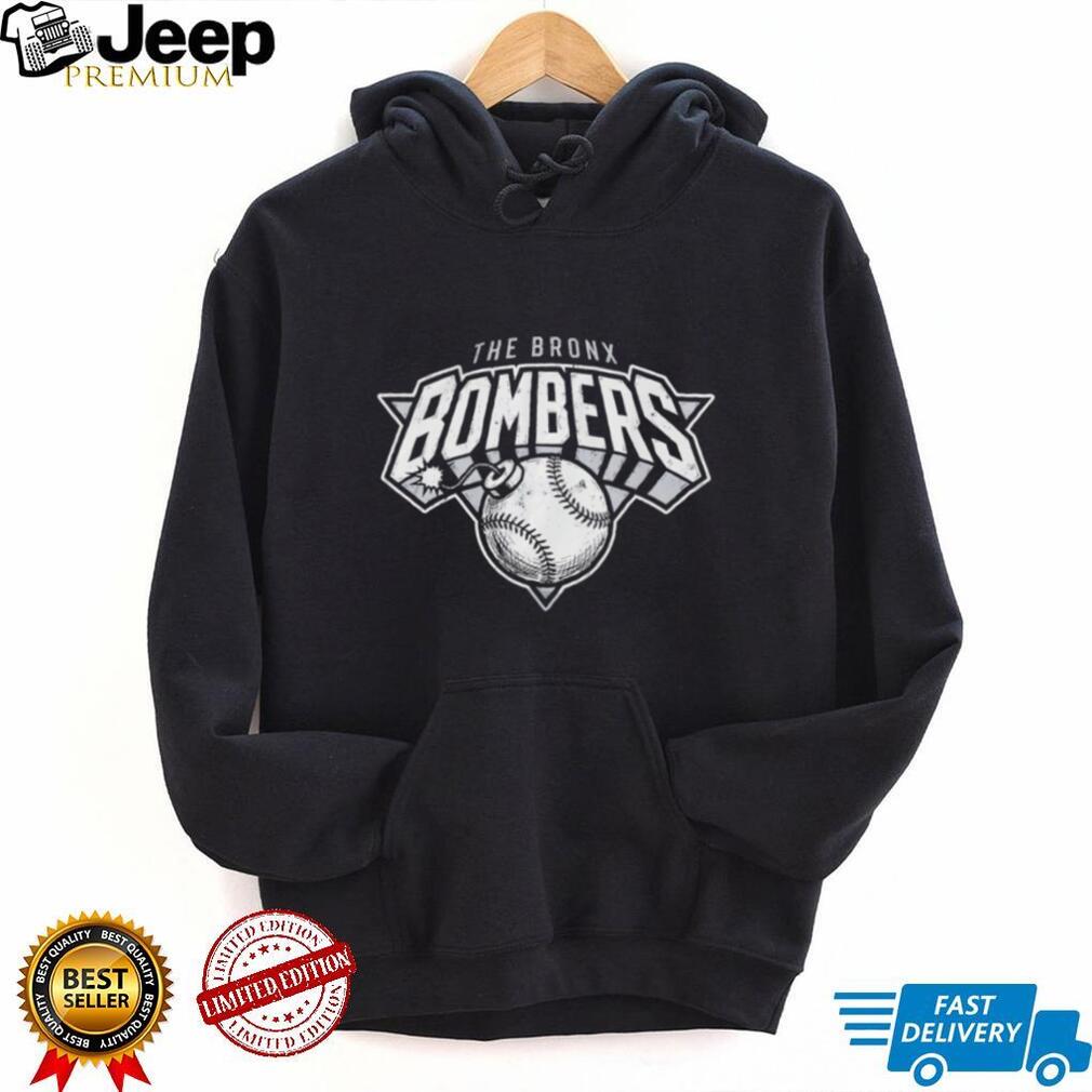 The Bronx Bombers Baseball Baseball Bomb Graphic T Shirt New York Fan T Shirt