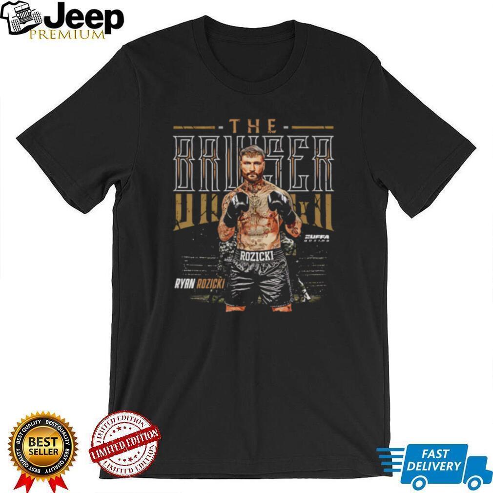 The Bruiser Ryan Rozicki Zuffa Boxing Championship Vintage Heavyweight Fighter Fan Souvenir T Shirt