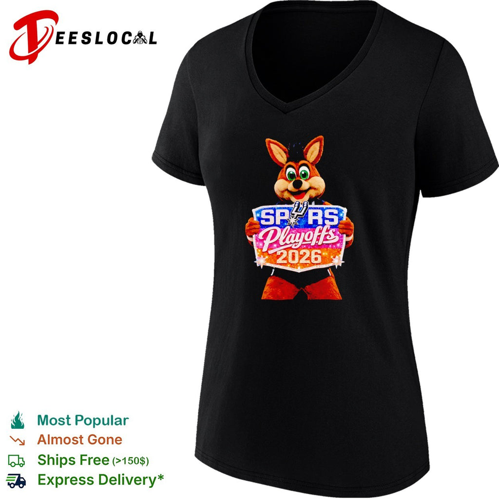 The Coyote San Antonio Spurs Playoffs 2026 shirt
