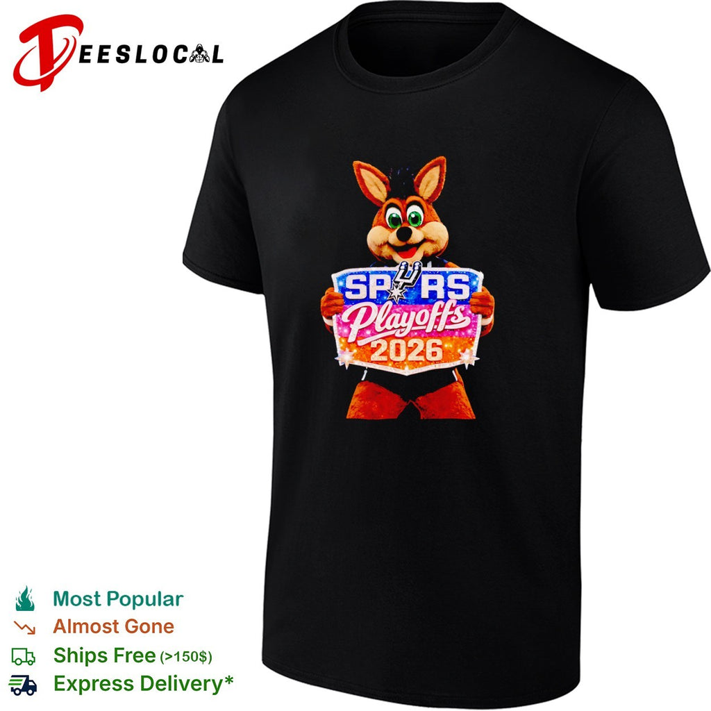 The Coyote San Antonio Spurs Playoffs 2026 shirt