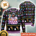 The Cream of the Crop Funny Ugly Christmas Sweater
