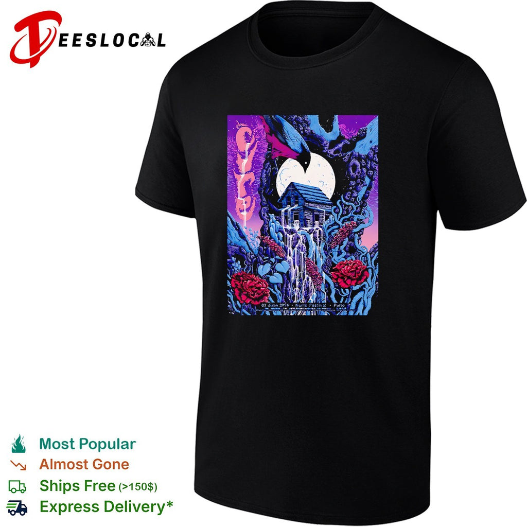The Cure North Festival 2026 Headline Event In Porto Portugal On 7 June 2026 shirt